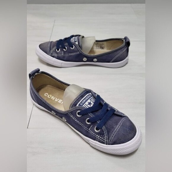 Converse Ballet Denim Flats - Picture 2 of 12